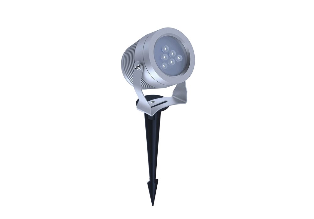 Ландшафтный светильник лучевой D100 18W 24V IP65 10,25,45,60° на светодиодах CREE RGB от компании ФЕРОСВЕТ - фото 1