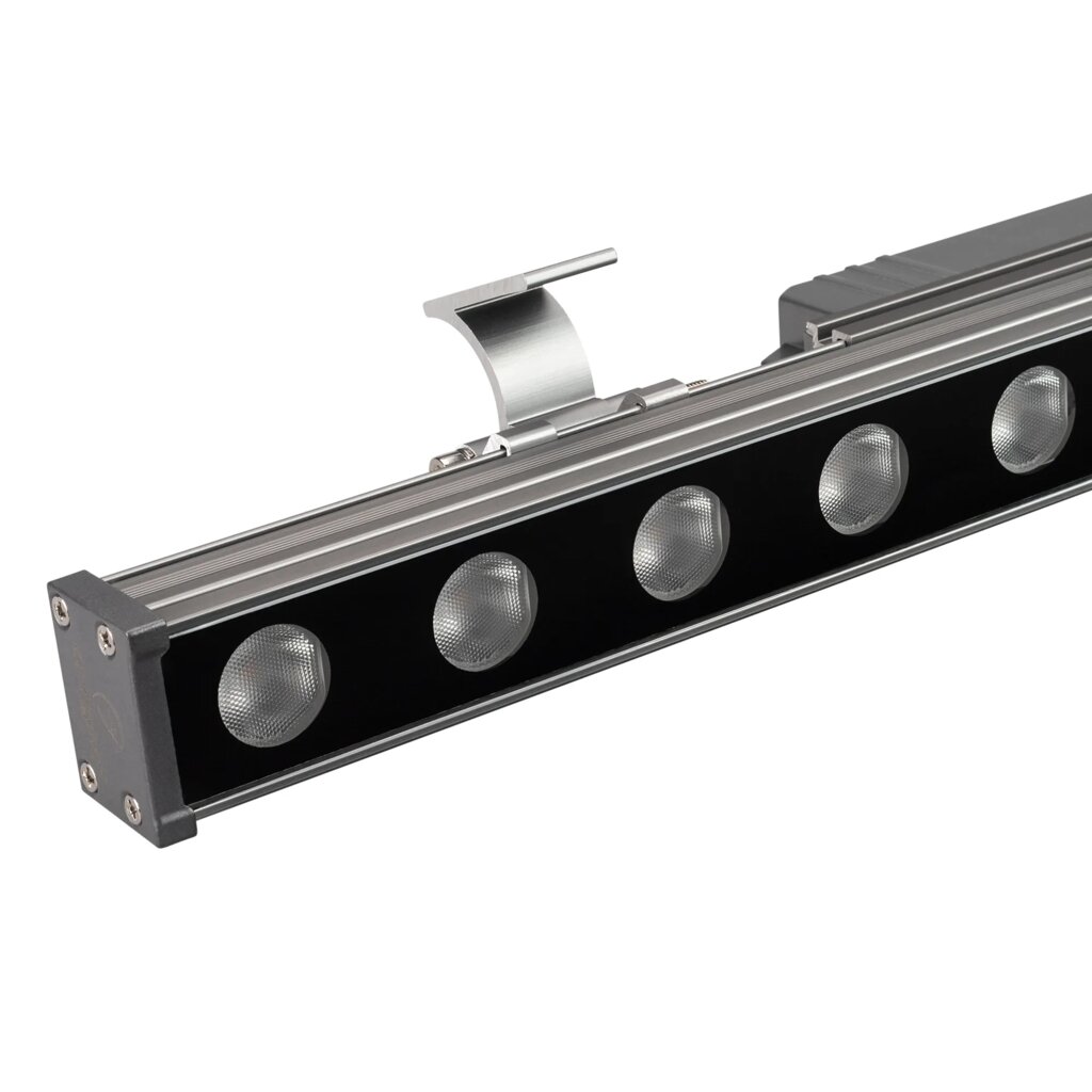 Линейный прожектор AR-LINE-300-6W Warm2700 (GR, 15x60 deg, 230V) (Arlight, IP65 Металл, 3 года) 051767 от компании ФЕРОСВЕТ  ( FEROSVET) - фото 1