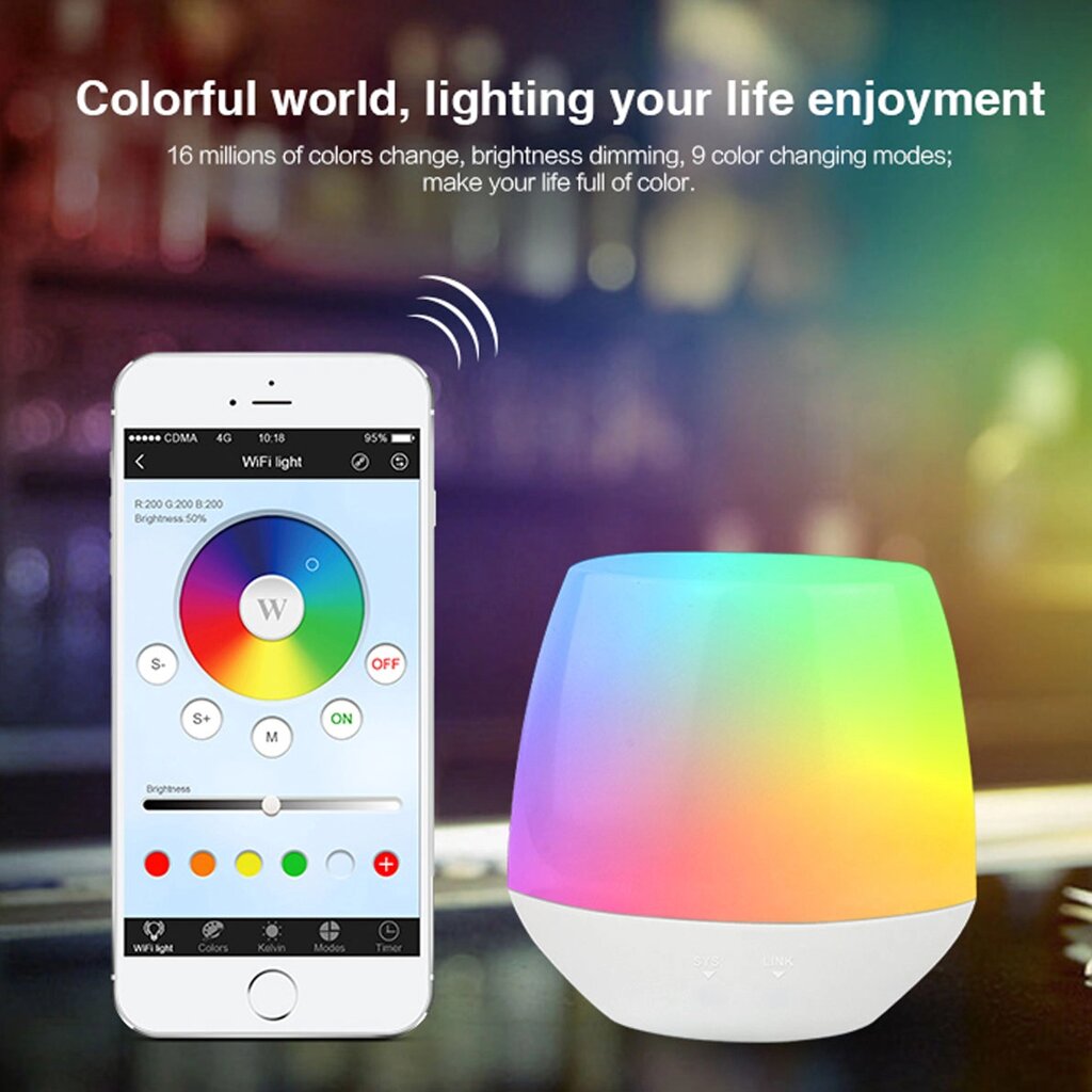 Mi-Light Wifi ibox1 smart light- RGB с управлением от смартфона B800 DELCI от компании ФЕРОСВЕТ - фото 1