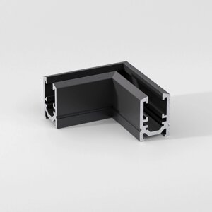 Mini Magnetic Коннектор угловой для накладного шинопровода черный 85179/00