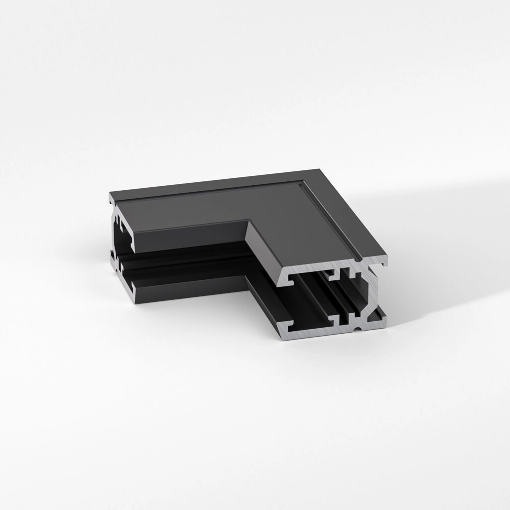 Mini Magnetic Коннектор угловой внутренний для накладного шинопровода (черный) 85180/00 от компании ФЕРОСВЕТ - фото 1