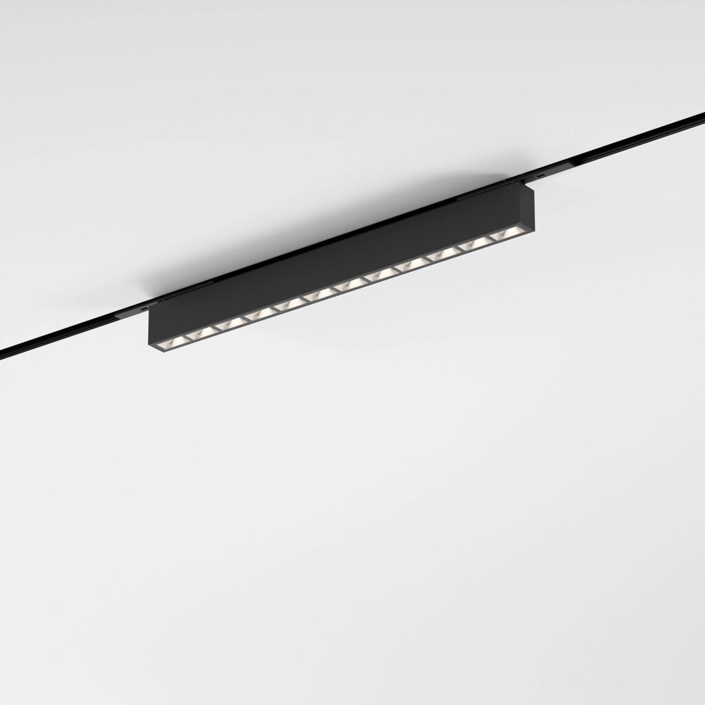 Mini Magnetic Трековый светильник 10W 3000K черный 85168/01 от компании ФЕРОСВЕТ - фото 1