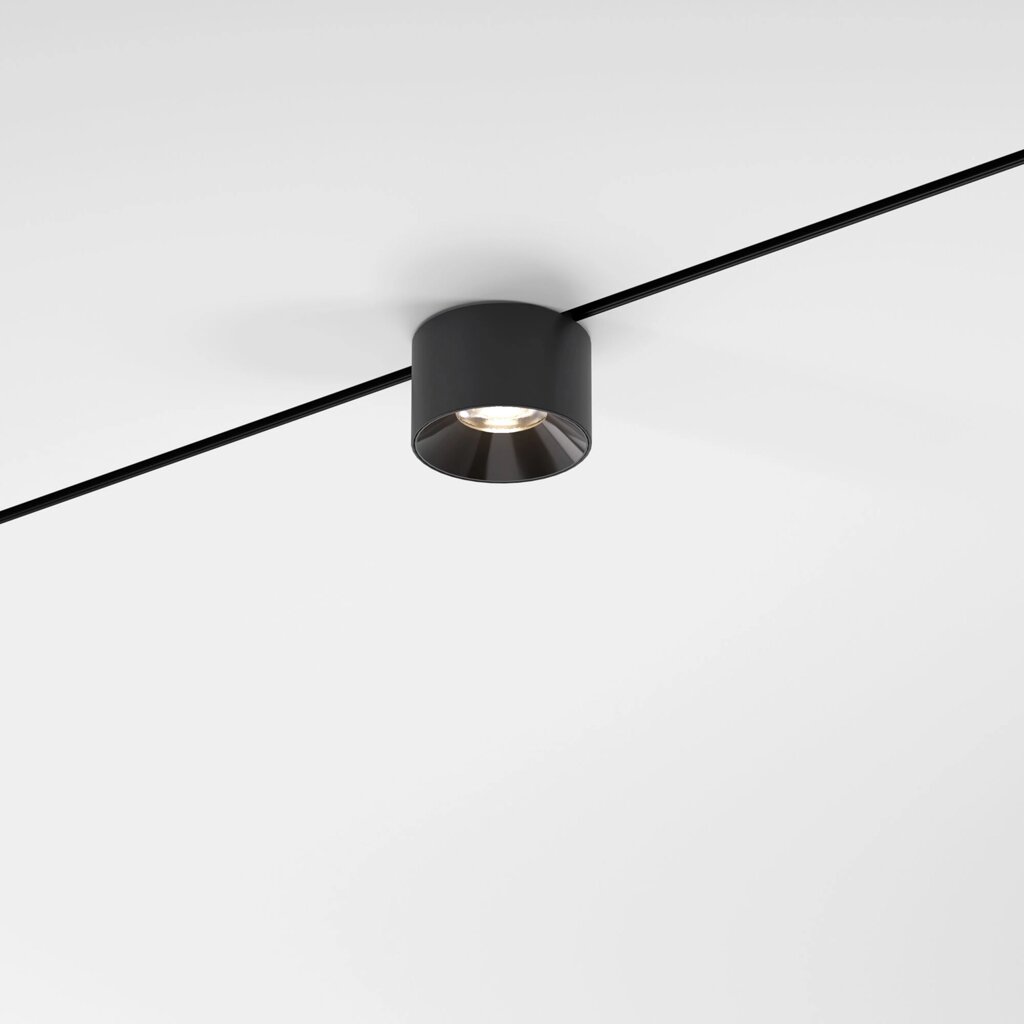 Mini Magnetic Трековый светильник 5W 3000K черный 85160/01 от компании ФЕРОСВЕТ - фото 1