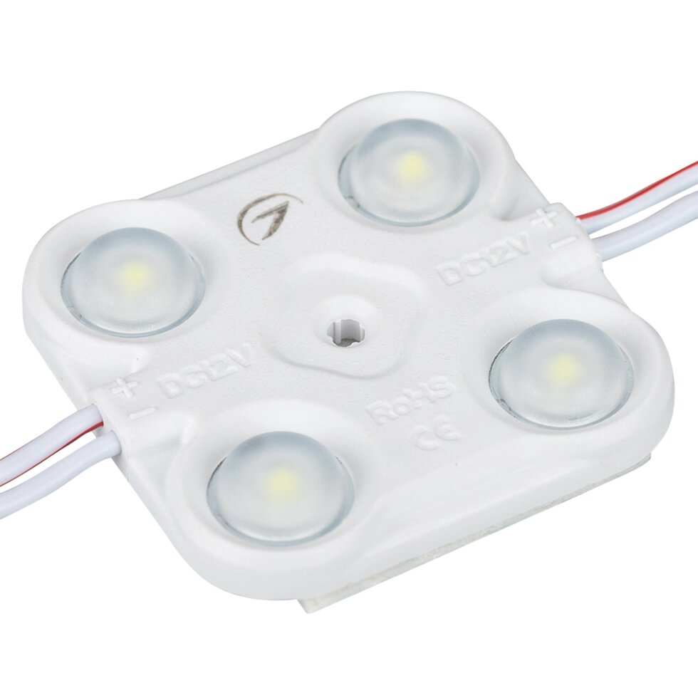 Модуль герметичный ARL-ORION-R20-12V Cool (2835, 4 LED) (Arlight, Закрытый) от компании ФЕРОСВЕТ - фото 1