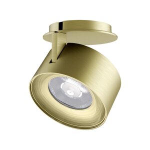 Модуль светодиодный PLURIO-LAMP-R77-9W Warm3000 (A-BRS, 36 deg, 2-2, 38V, 200mA) (Arlight, Металл)