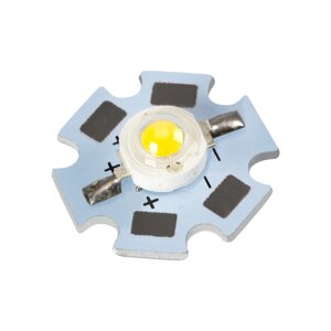 Мощный светодиод ARPL-Star-3W-BCX45 Warm White (Arlight, STAR type)