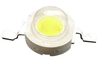 Мощный светодиод OS-1W White 10V (120mA, 6000K) (ANR, Emitter) от компании ФЕРОСВЕТ - фото 1