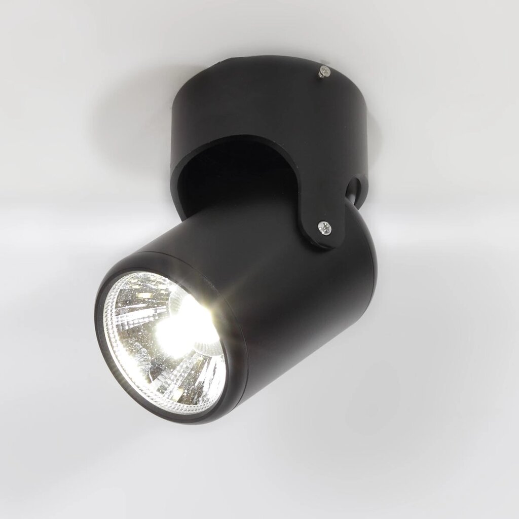 Накладной поворотный светодиодный светильник JH-BTH-05 Black (20W, 220V, White) DELCI от компании ФЕРОСВЕТ - фото 1