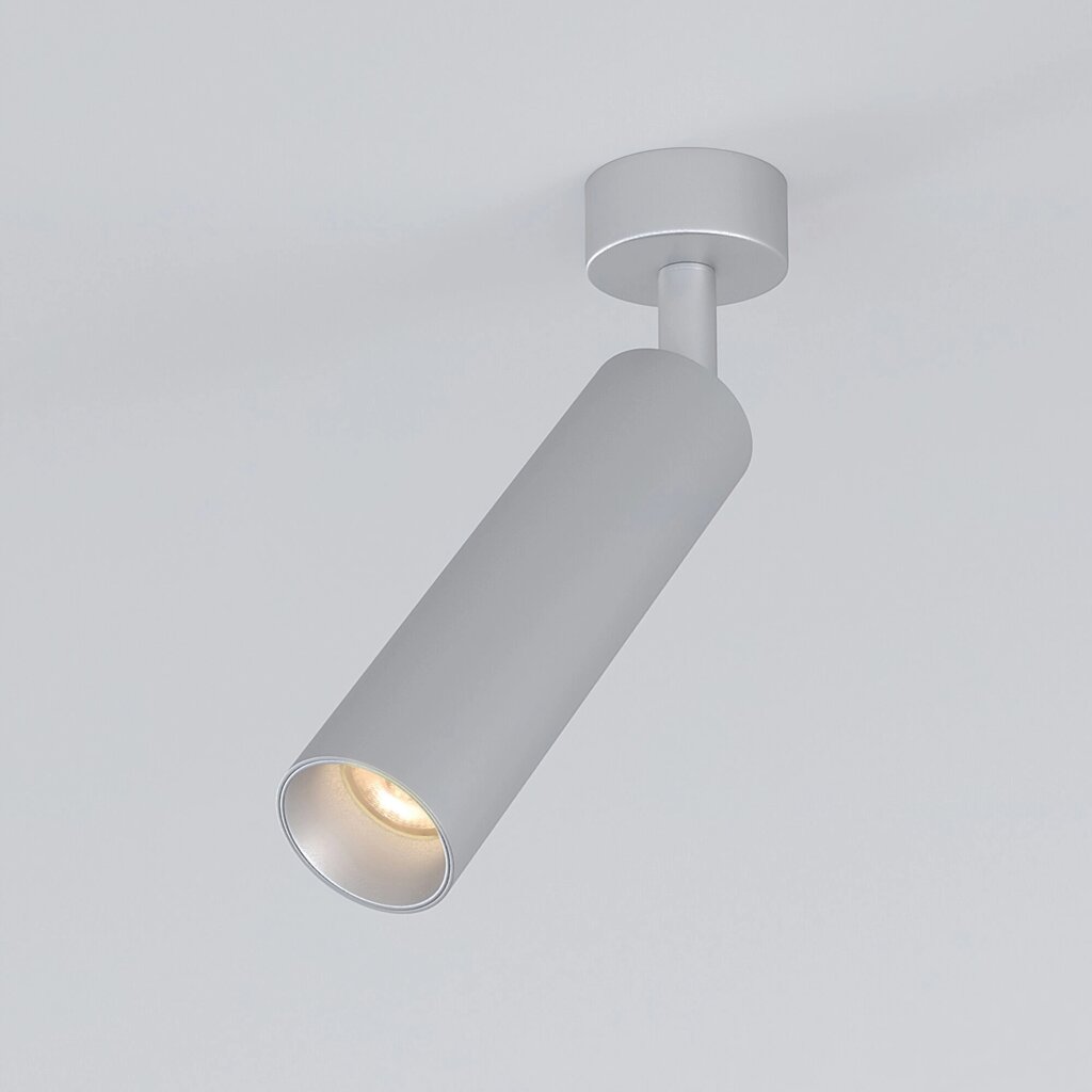 Накладной светодиодный светильник Diffe 85239/01 8W 4200K серебро от компании ФЕРОСВЕТ - фото 1