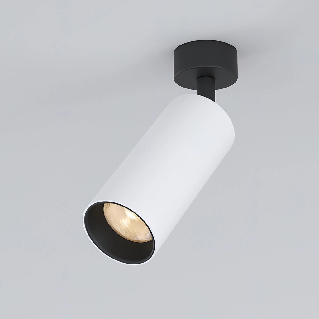Накладной светодиодный светильник Diffe 85252/01 10W 4200K белый/чёрный от компании ФЕРОСВЕТ - фото 1