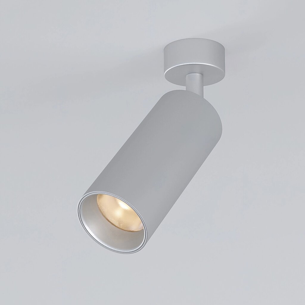 Накладной светодиодный светильник Diffe 85252/01 10W 4200K серебро от компании ФЕРОСВЕТ - фото 1