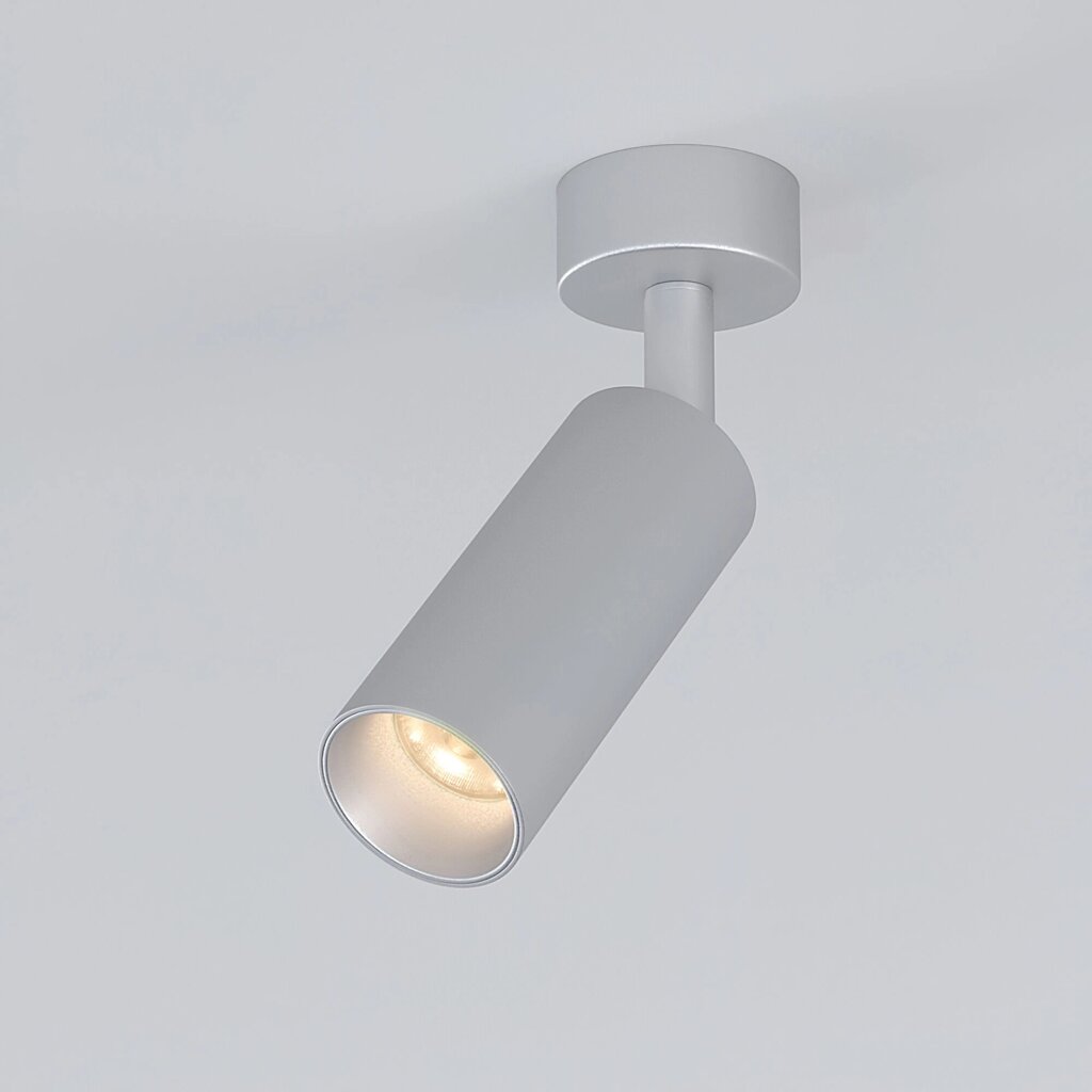 Накладной светодиодный светильник Diffe 85639/01 8W 4200K серебро от компании ФЕРОСВЕТ - фото 1