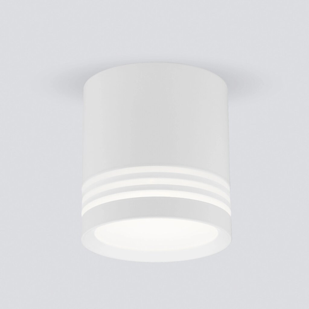 Накладной светодиодный светильник DLR032 6W 4200K белый от компании ФЕРОСВЕТ - фото 1