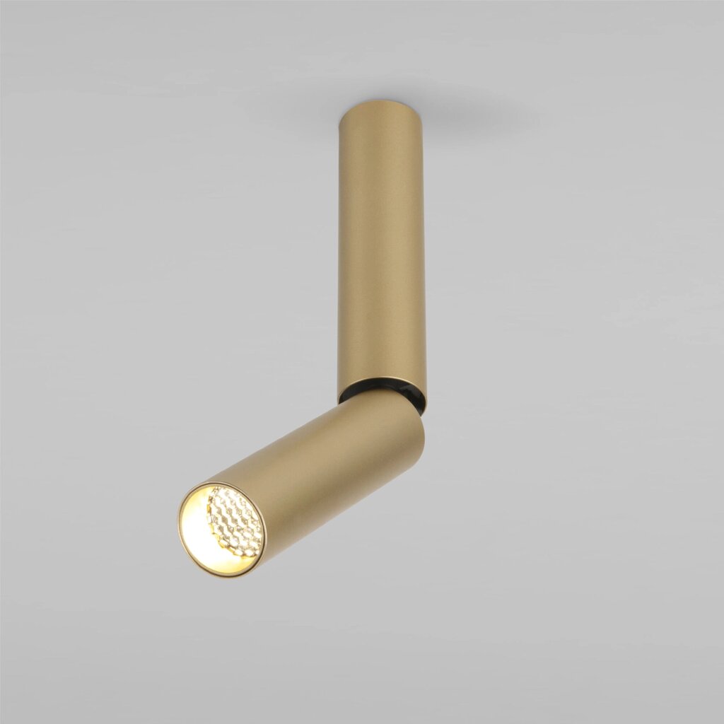 Накладной светодиодный светильник Pika 25029/LED 6W 4200K золото от компании ФЕРОСВЕТ - фото 1
