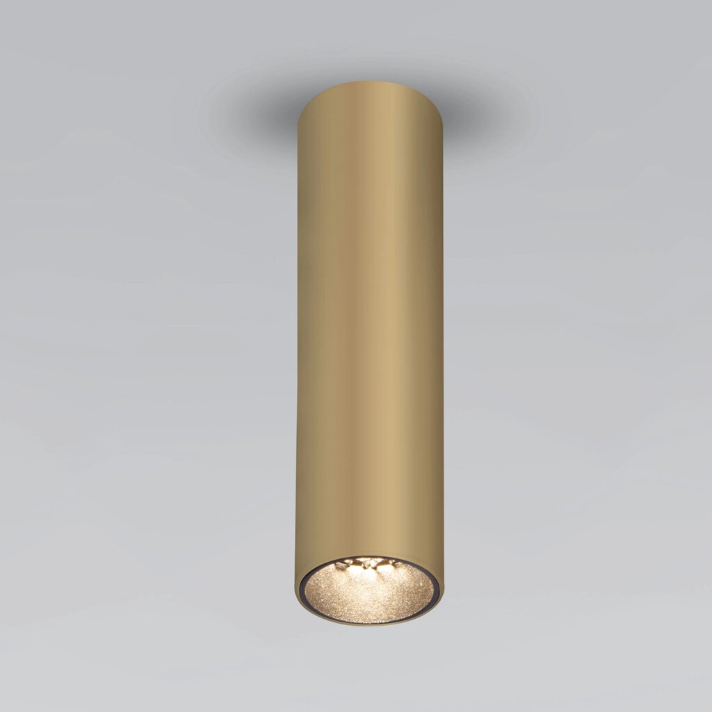 Накладной светодиодный светильник Pika 25031/LED 6W 4200K золото от компании ФЕРОСВЕТ - фото 1