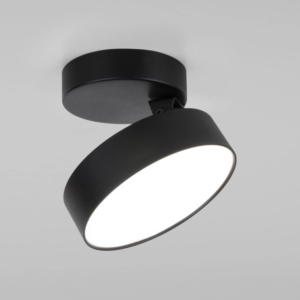 Накладной светодиодный светильник Pila черный 12W 4200К 25135/LED от компании ФЕРОСВЕТ - фото 1