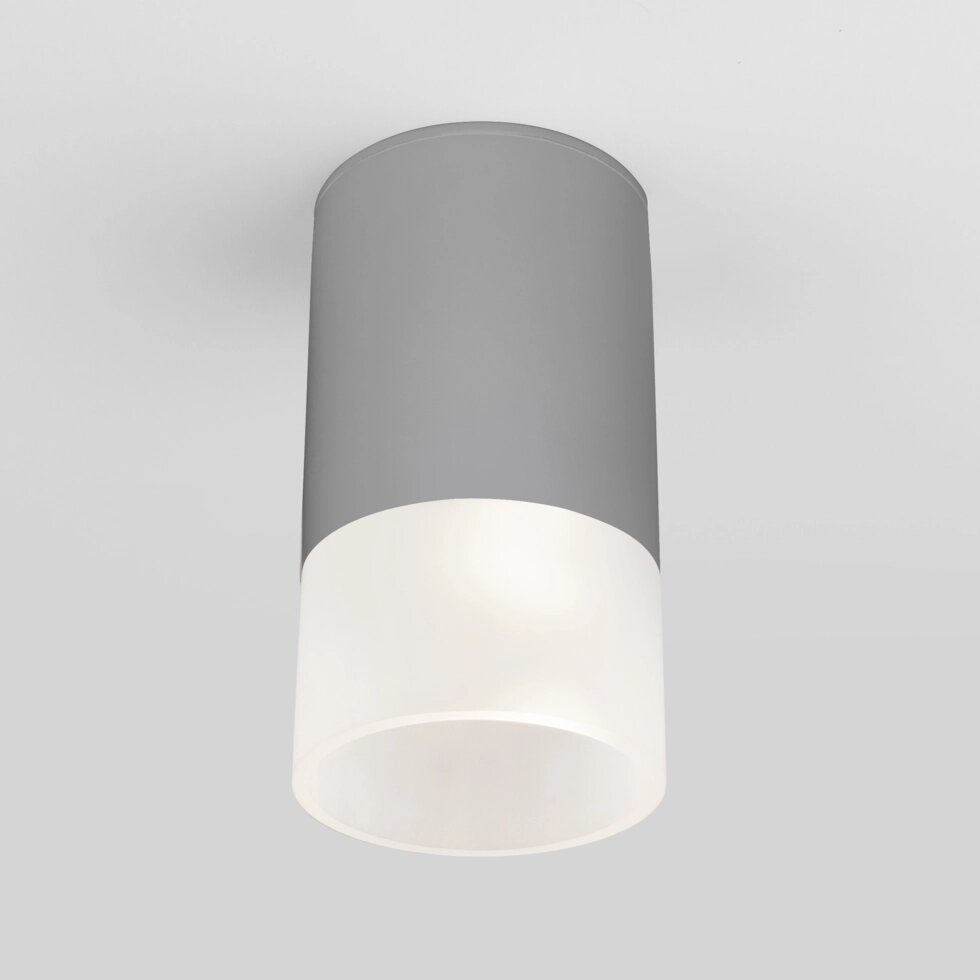 Накладной светодиодный влагозащищенный светильник IP54 35139/H серый от компании ФЕРОСВЕТ - фото 1