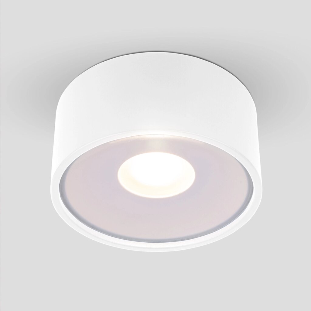 Накладной светодиодный влагозащищенный светильник IP65 35141/H белый от компании ФЕРОСВЕТ - фото 1