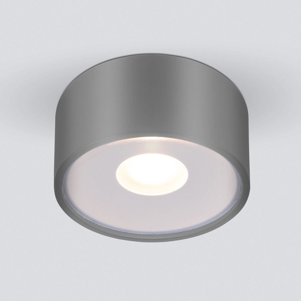 Накладной светодиодный влагозащищенный светильник IP65 35141/H серый от компании ФЕРОСВЕТ - фото 1