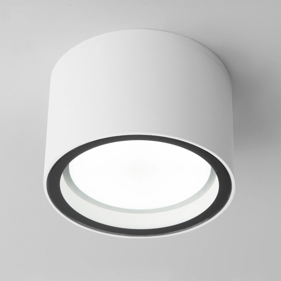Накладной влагозащищенный светильник IP54 35144/H белый от компании ФЕРОСВЕТ - фото 1