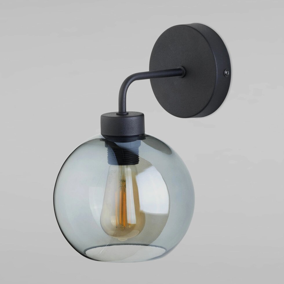 Настенный светильник со стеклянным плафоном 4019 Bari от компании ФЕРОСВЕТ - фото 1