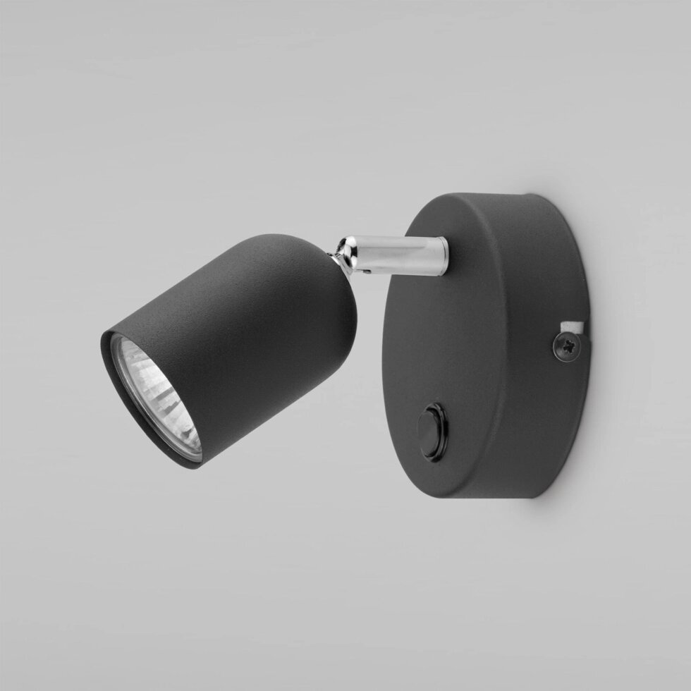 Настенный светильник в стиле лофт 4415 Top Black от компании ФЕРОСВЕТ - фото 1