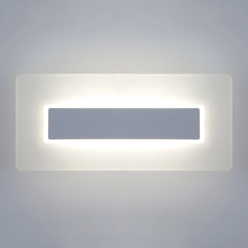 Настенный светодиодный светильник 40132/1 LED белый от компании ФЕРОСВЕТ - фото 1