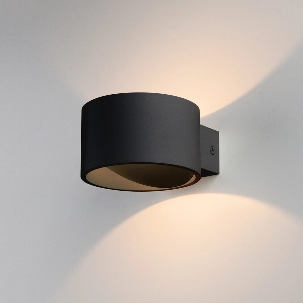 Настенный светодиодный светильник Coneto LED MRL LED 1045 чёрный от компании ФЕРОСВЕТ - фото 1