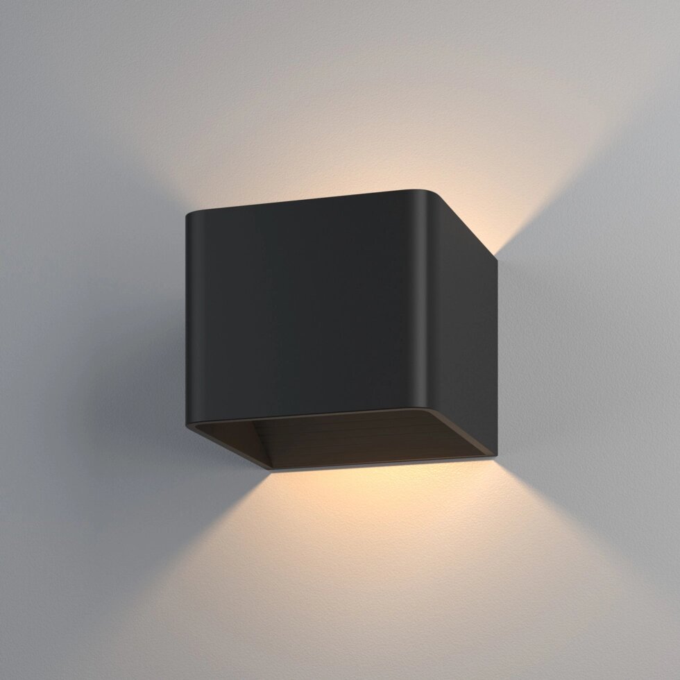 Настенный светодиодный светильник Corudo LED MRL LED 1060 чёрный от компании ФЕРОСВЕТ - фото 1