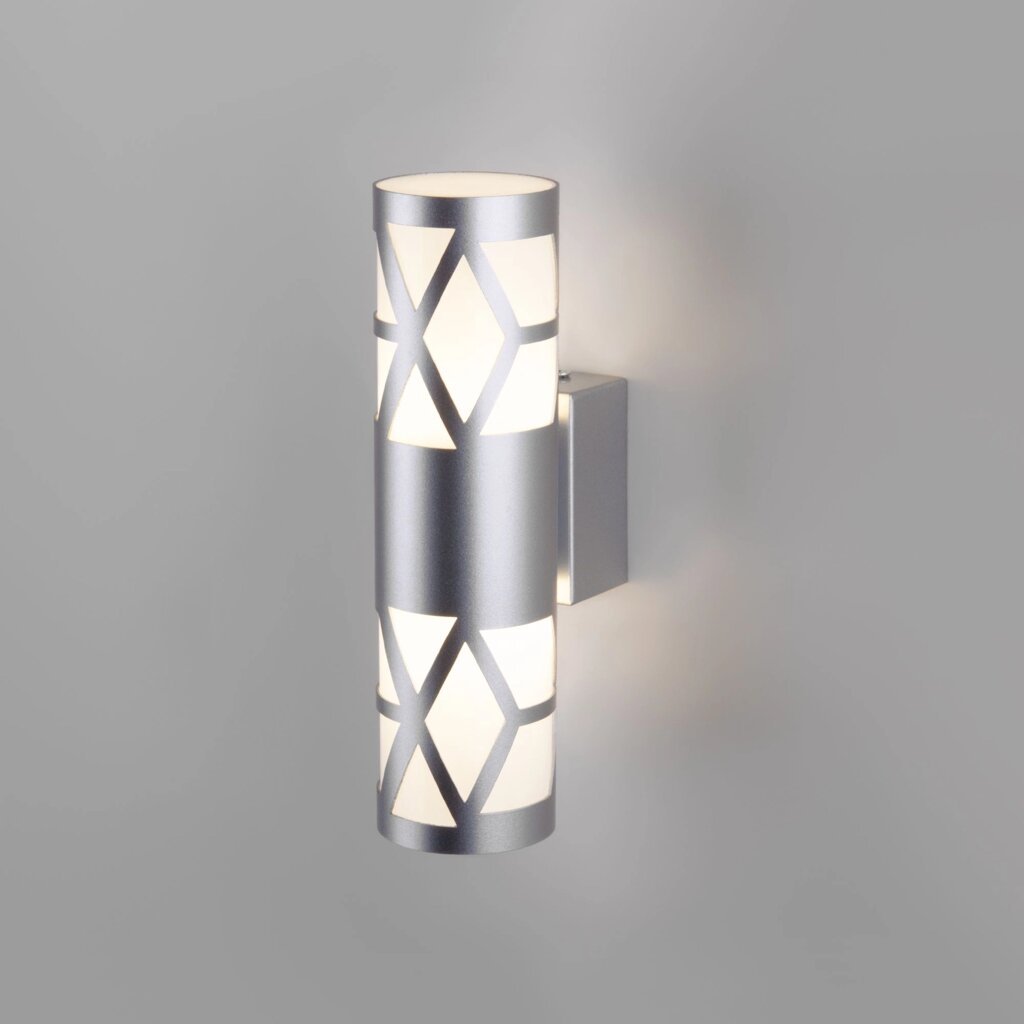 Настенный светодиодный светильник Fanc LED MRL LED 1023 серебро от компании ФЕРОСВЕТ - фото 1