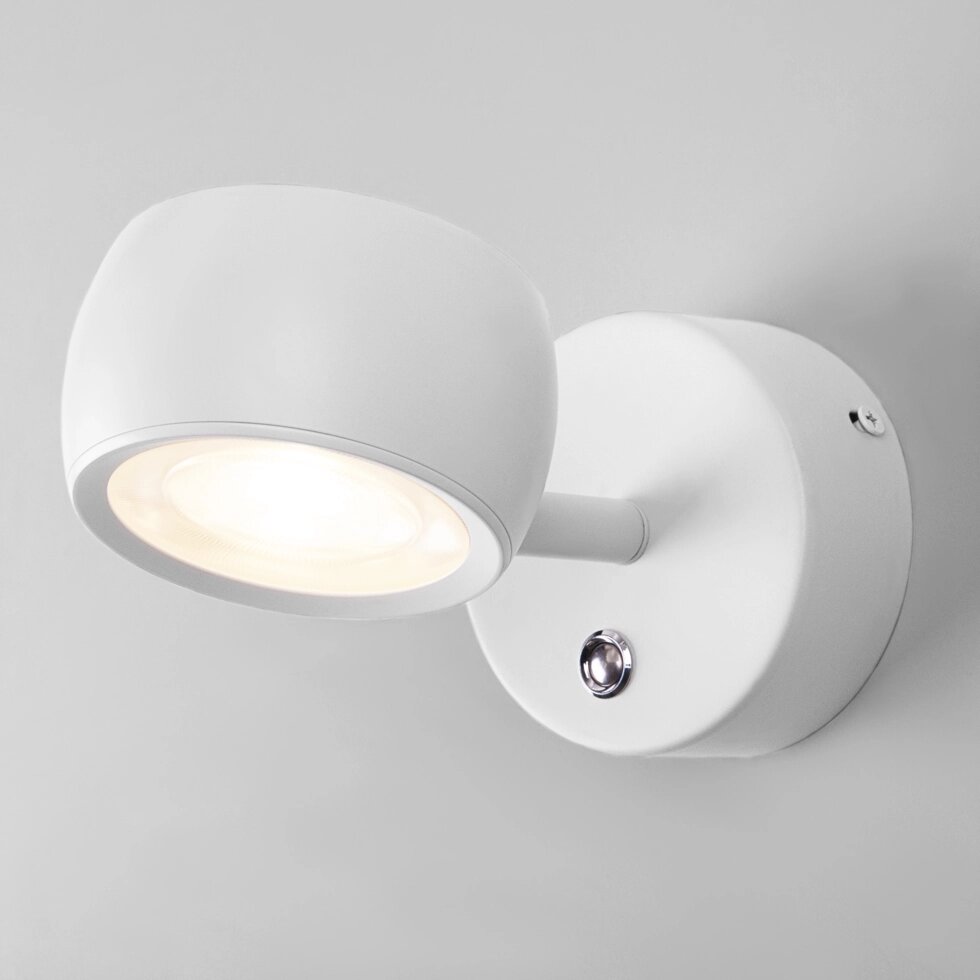 Настенный светодиодный светильник Oriol LED MRL LED 1018 белый от компании ФЕРОСВЕТ - фото 1