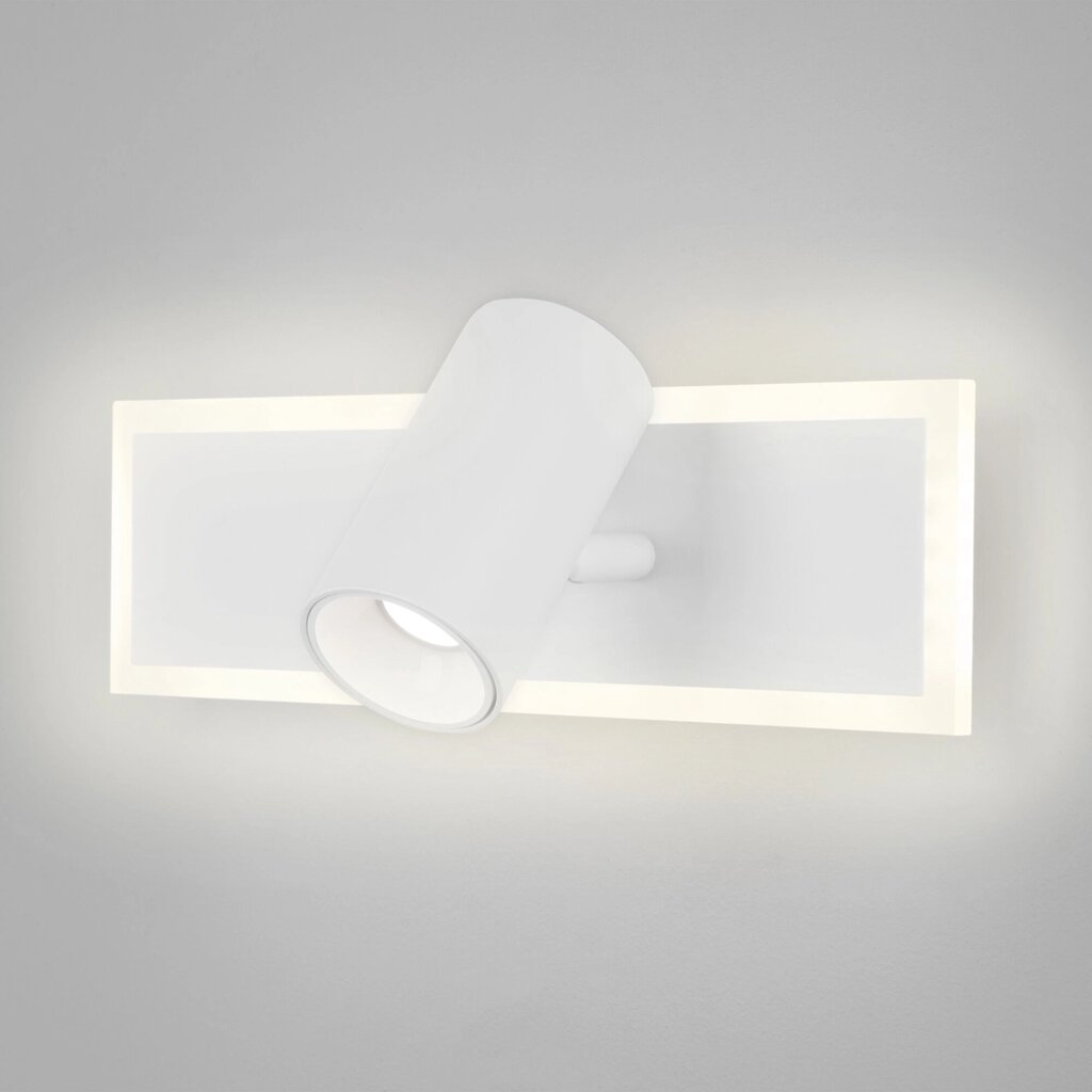 Настенный светодиодный светильник с USB и Type-C 20127/1 LED белый от компании ФЕРОСВЕТ - фото 1