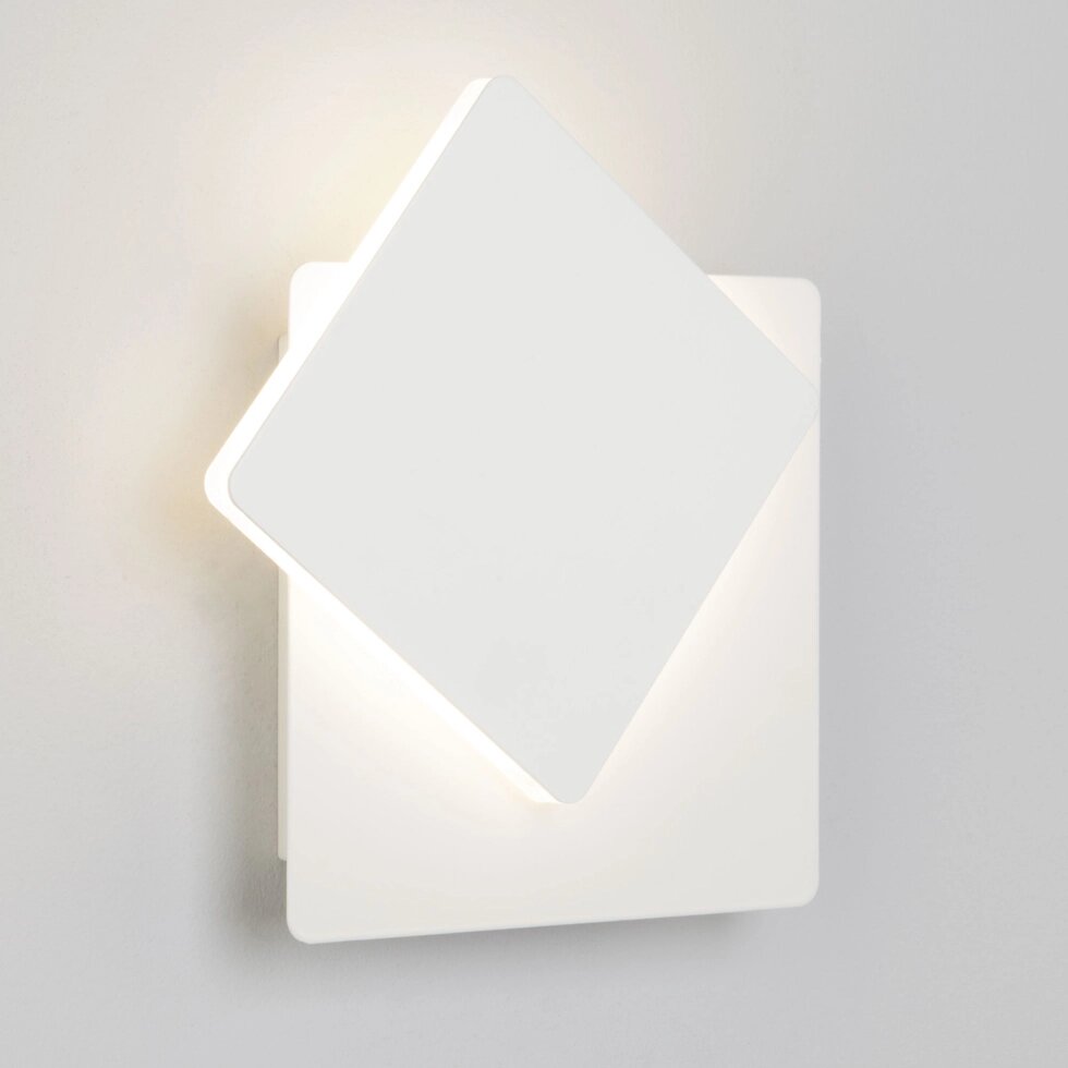 Настенный светодиодный светильник Screw LED 40136/1 белый от компании ФЕРОСВЕТ - фото 1