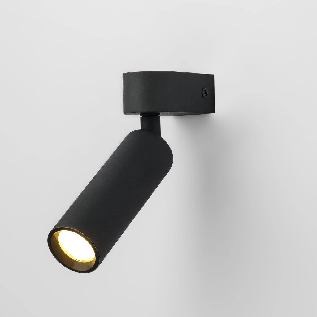 Настенный светодиодный светильник в стиле лофт 20143/1 LED черный от компании ФЕРОСВЕТ - фото 1