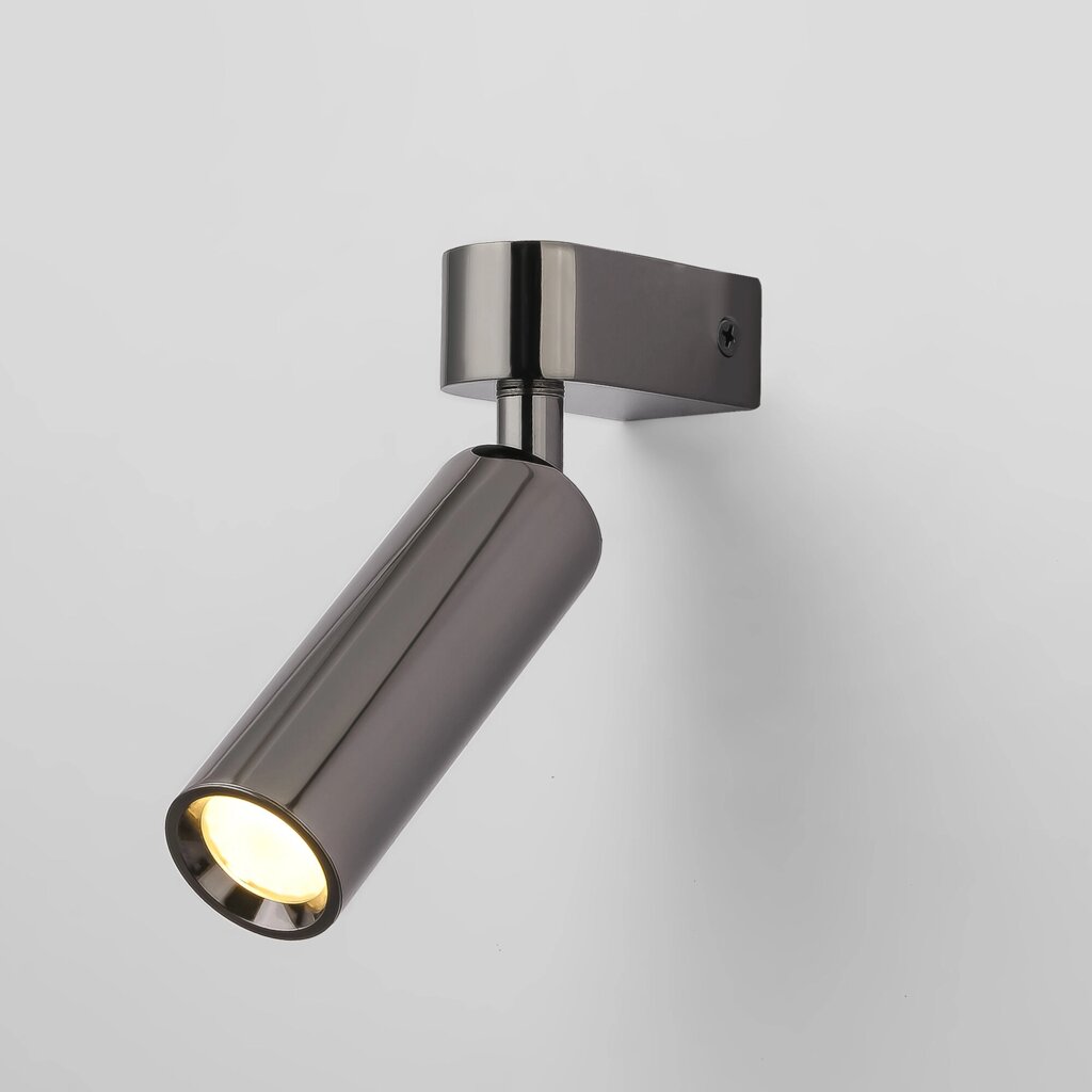 Настенный светодиодный светильник в стиле лофт 20143/1 LED титан от компании ФЕРОСВЕТ - фото 1