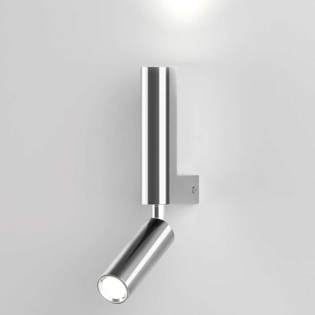 Настенный светодиодный светильник в стиле лофт 40020/1 LED хром от компании ФЕРОСВЕТ - фото 1