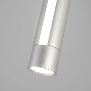 Настенный светодиодный светильник в стиле минимализм 20084/1 LED серебро