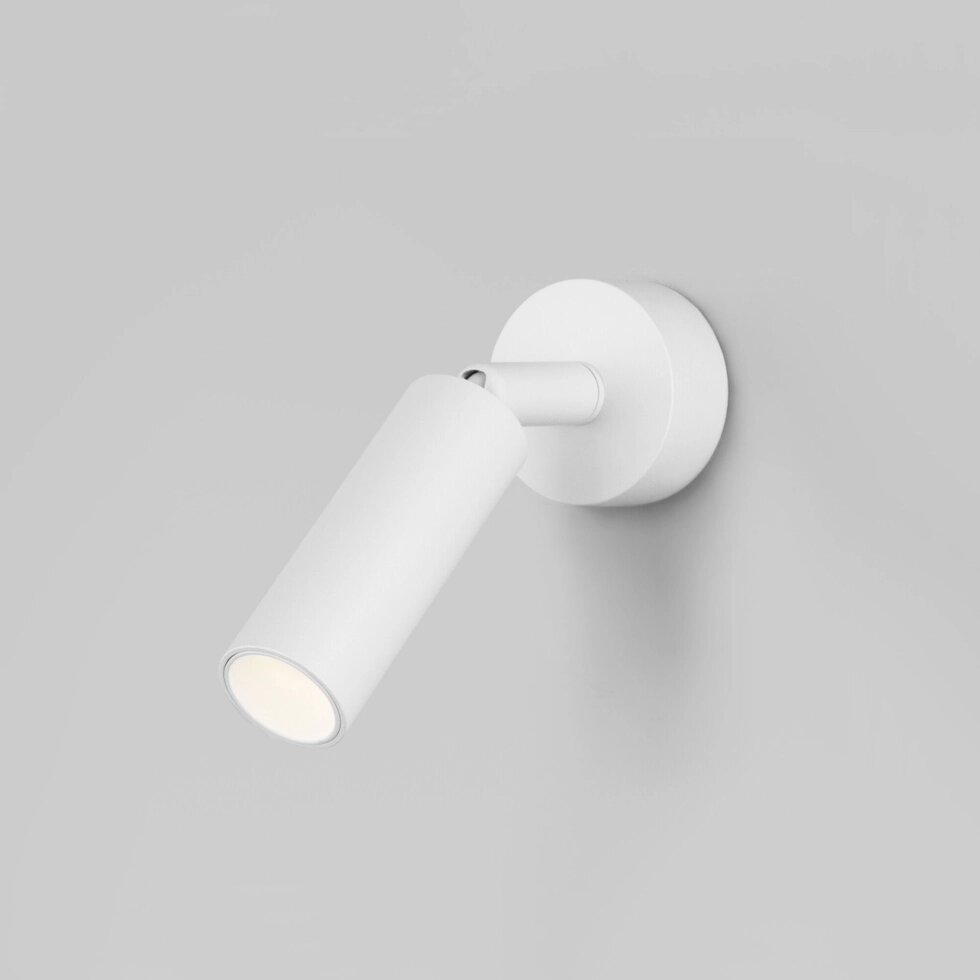 Настенный светодиодный светильник в стиле минимализм 20133/1 LED белый от компании ФЕРОСВЕТ - фото 1