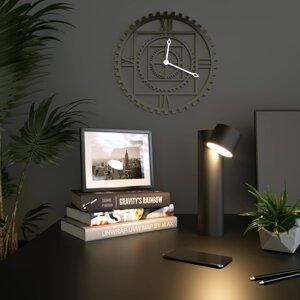 Настольный светодиодный светильник с регулировкой цветовой температуры и яркости 80425/1 черный
