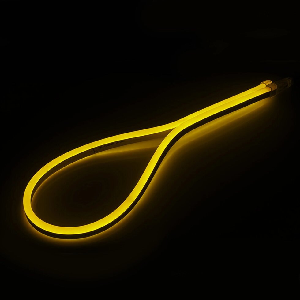 Образец Гибкий неон ARL-CF2835-Mini-24V Yellow (16x8mm)-0.9m (Arlight, -) от компании ФЕРОСВЕТ - фото 1