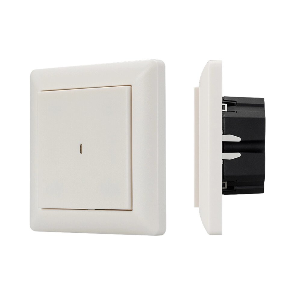 Панель Knob SR-KN0100-IN White (KNX, DIM) (Arlight, IP20 Пластик, 2 года) от компании ФЕРОСВЕТ - фото 1