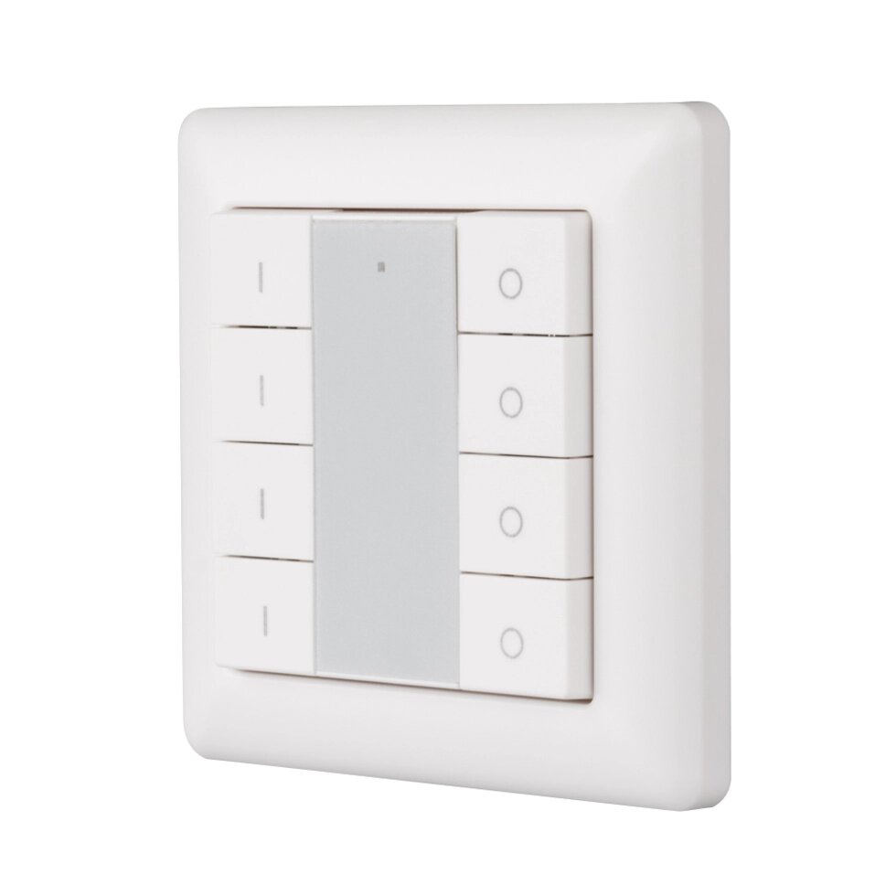 Панель Knob SR-KN9550K8-UP White (KNX, DIM) (Arlight, IP20 Пластик, 3 года) от компании ФЕРОСВЕТ - фото 1