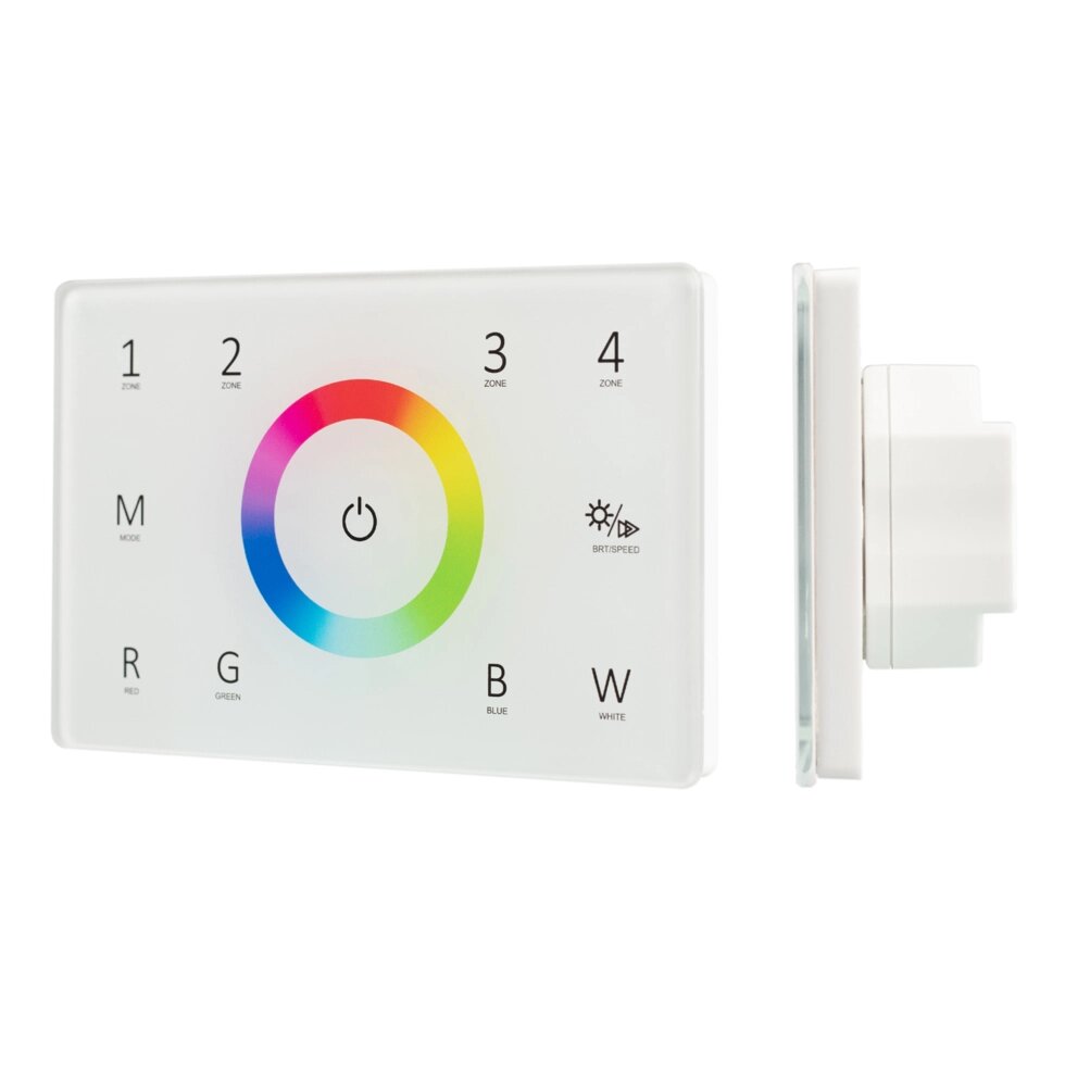 Панель Sens SMART-P85-RGBW White (230V, 4 зоны, 2.4G) (Arlight, IP20 Пластик, 5 лет) от компании ФЕРОСВЕТ - фото 1