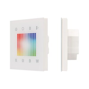 Панель Sens SR-2831S-AC-RF-IN White (220V, RGB,1зон (Arlight, IP20 Пластик, 3 года)