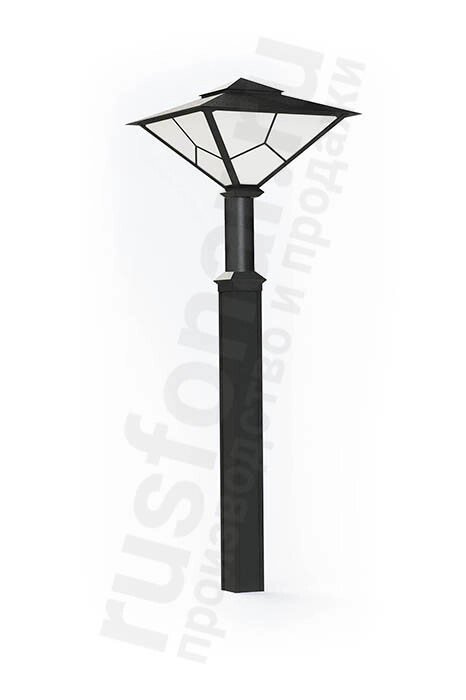 Парковый фонарь Exbury 540-21/b-50 от компании ФЕРОСВЕТ - фото 1