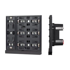 INTELLIGENT ARLIGHT Механизм панели KNX-304-22-IN Black (Bus) (IARL, IP20 Пластик, 2 года) 051688