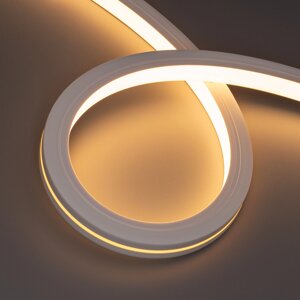 Светодиодная лента герметичная MOONLIGHT-TOP-X280-20x20mm 24V Warm2700 (10 W/m, IP67, 15m, wire x1) (Arlight, В