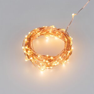 Светодиодная гирлянда ARD-DEW-HOME-10000-100LED-LIVE Warm3000 (5V, USB, ПДУ) (Ardecoled, IP20) 048708