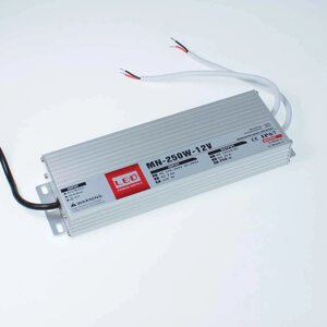 Блок питания MN-250W12V FSB250-12 (12V, 250W, 21A, IP67) DELCI