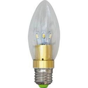 Лампа светодиодная LB-70, C35 (свеча), 3,5W 230V E27 6400К, 300Lm, 103*35 мм